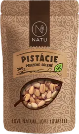 NATU Pistácie neloupané pražené solené