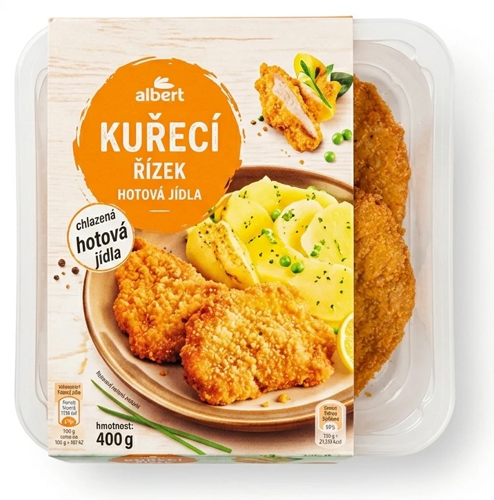 Albert Hotová jídla Kuřecí řízek