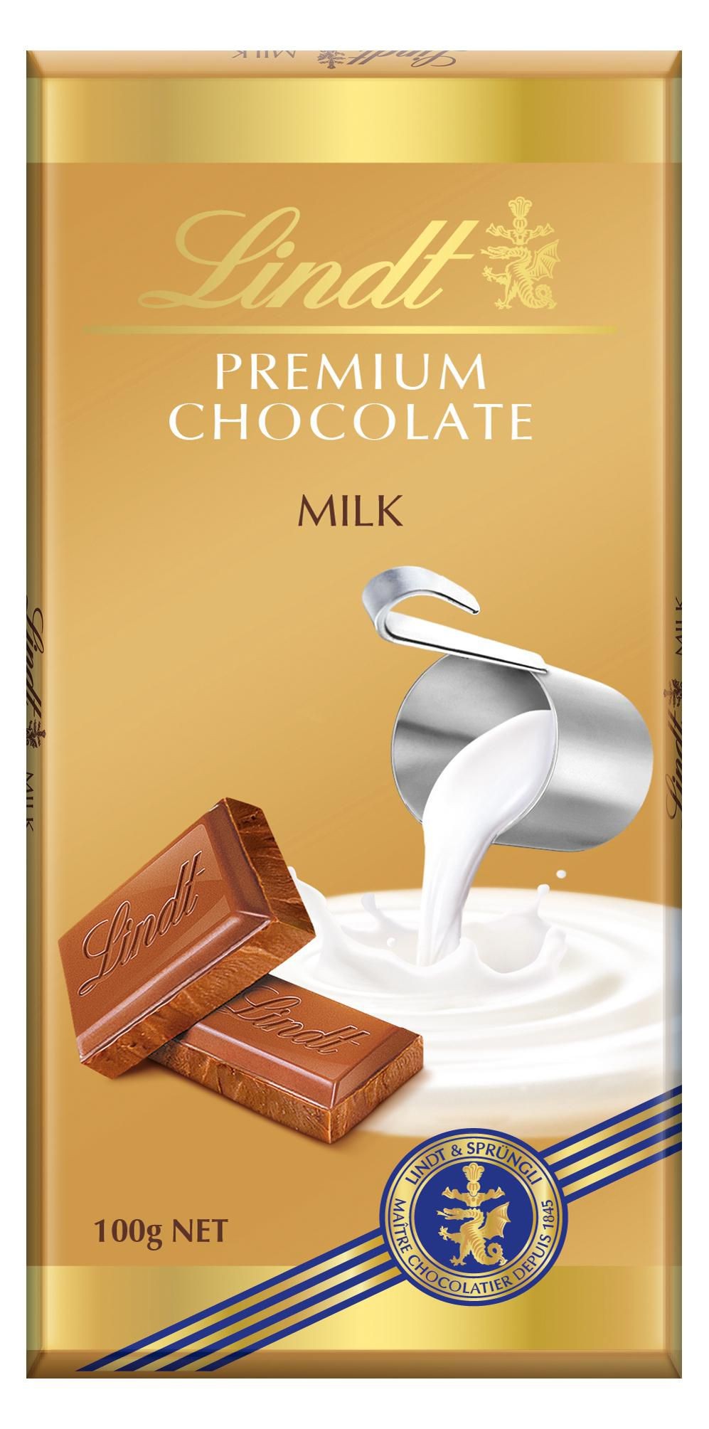 Lindt Gold Mléčná čokoláda 100g