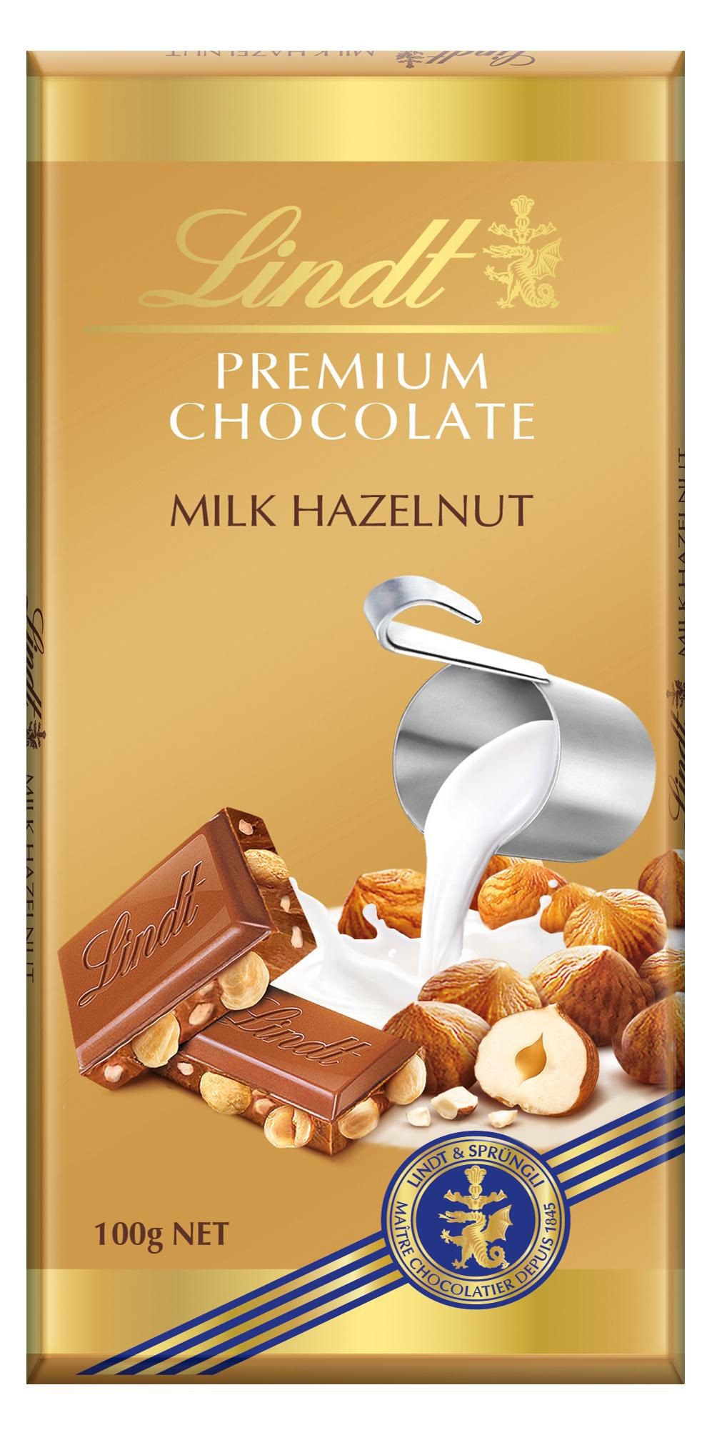 Lindt Gold Mléčná čokoláda oříšek 100g