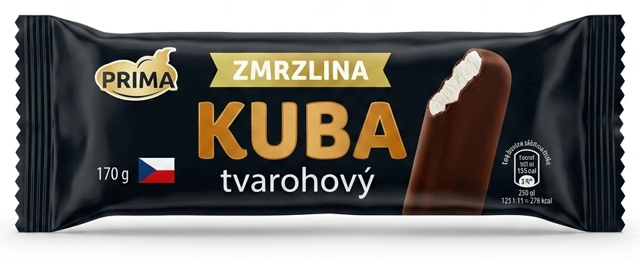 Prima Zmrzlina Kuba tvarohový