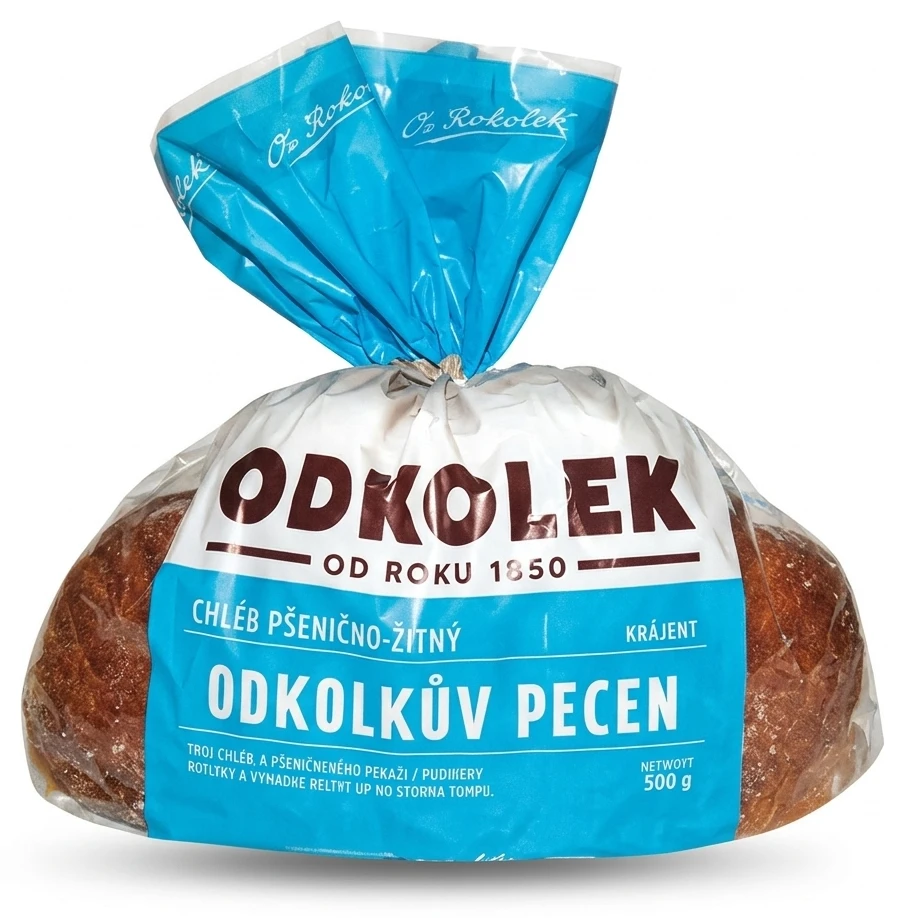Odkolek Odkolkův pecen chléb pšenično-žitný