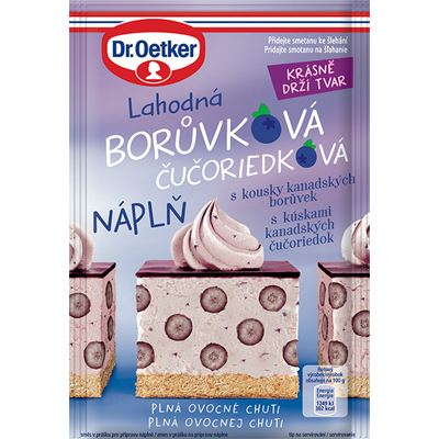 Dr. Oetker Borůvková náplň 25 x 50 g
