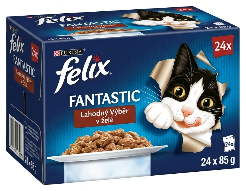 FELIX Kapsičky pro kočky Fantastic
