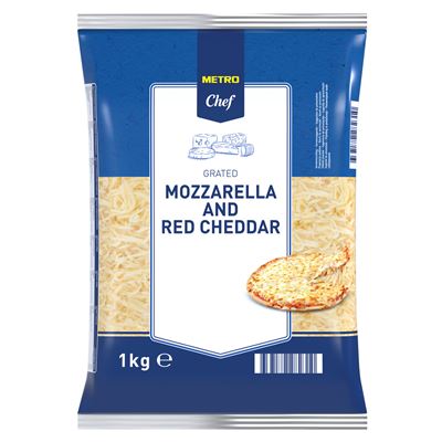METRO Chef Red Cheddar/Mozzarella strouhaná chlaz. 1 kg