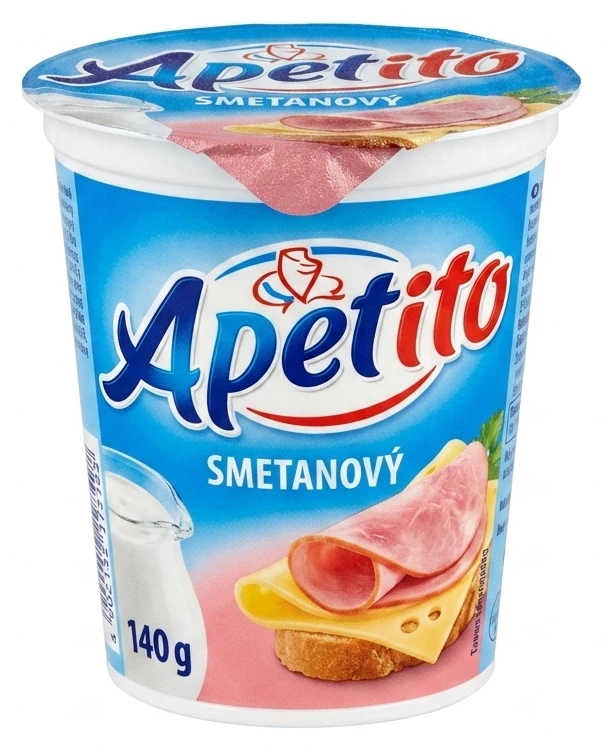 Tavený sýr Apetito smetanový se šunkou