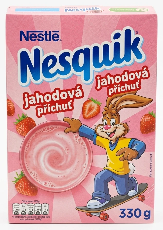 Nesquik jahodová příchuť Nestlé