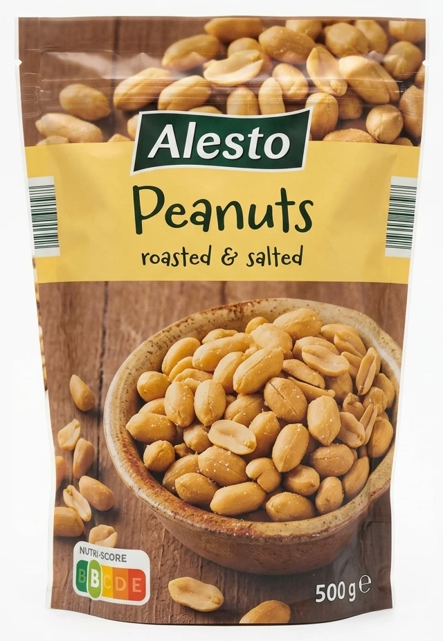 Alesto Arašídy pražené