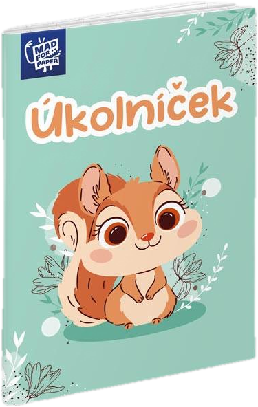 MFP Úkolníček A6 veverka