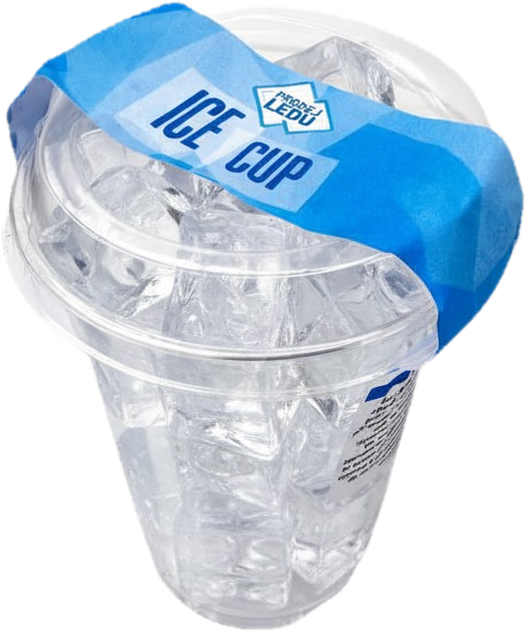 Ice Cup ledové kostky v kelímku
