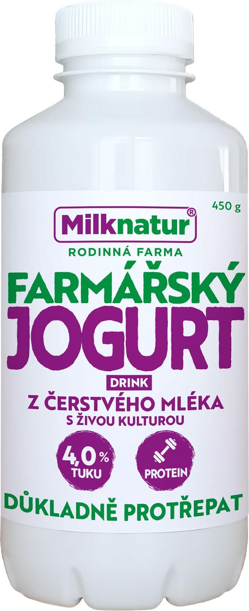 Milknatur Farmářský jogurtový nápoj