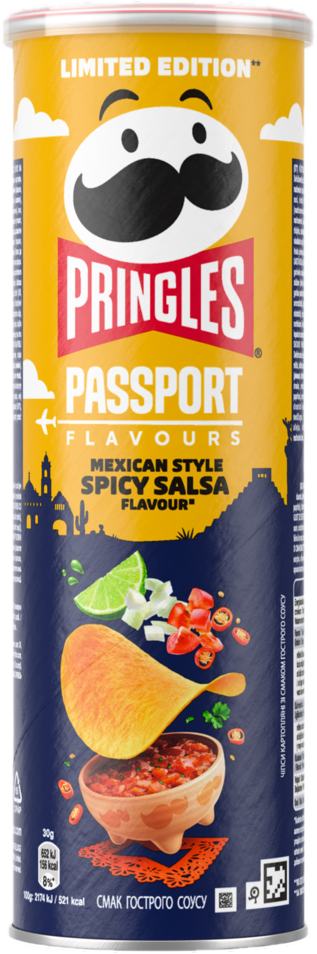 Pringles Mexican Spicy Salsa
