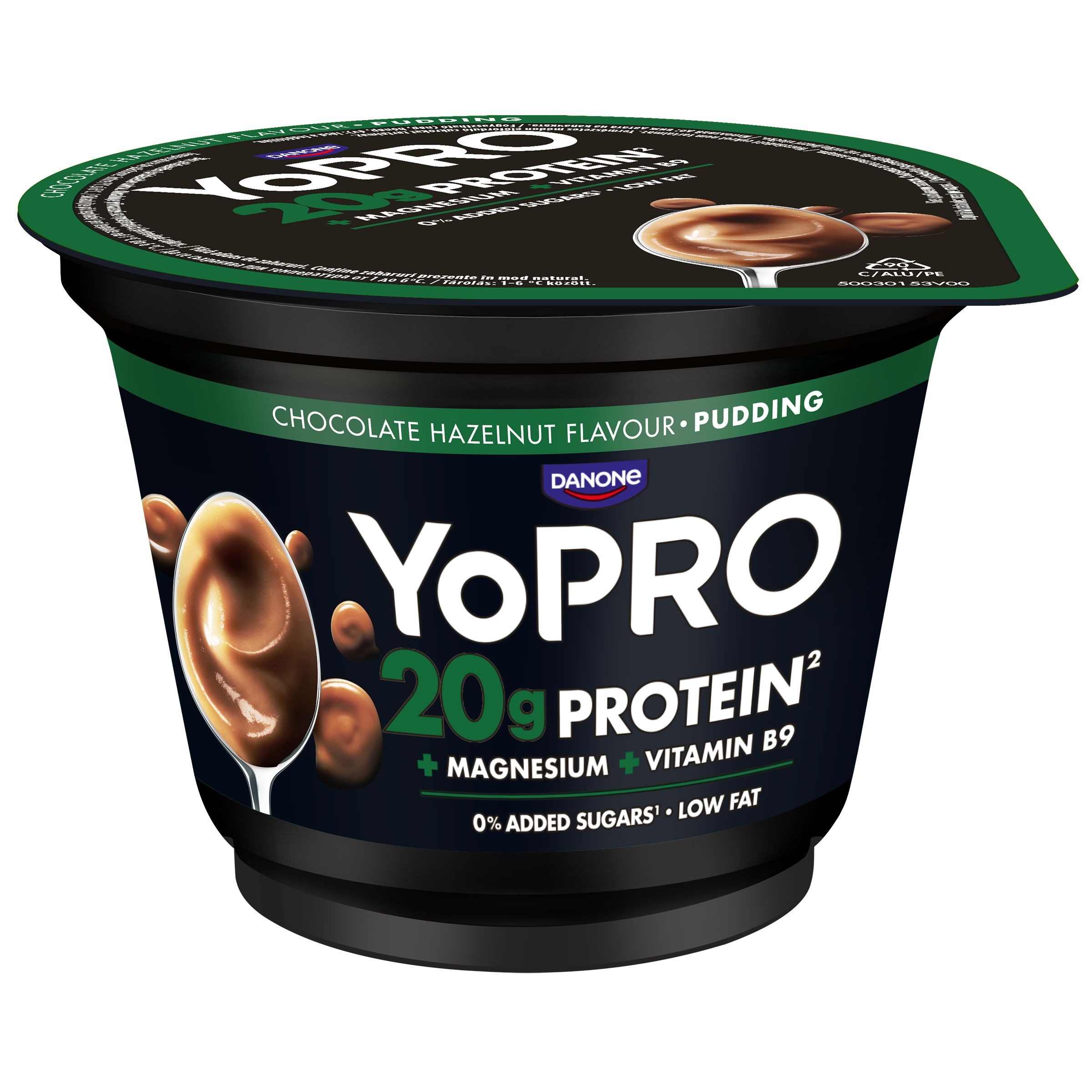 YoPRO Protein puding s čokoládovo-lískooříškovou příchutí 200g