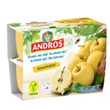 Andros Jablečné pyré z Golden Delicious bez přidaného cukru 4×100 g