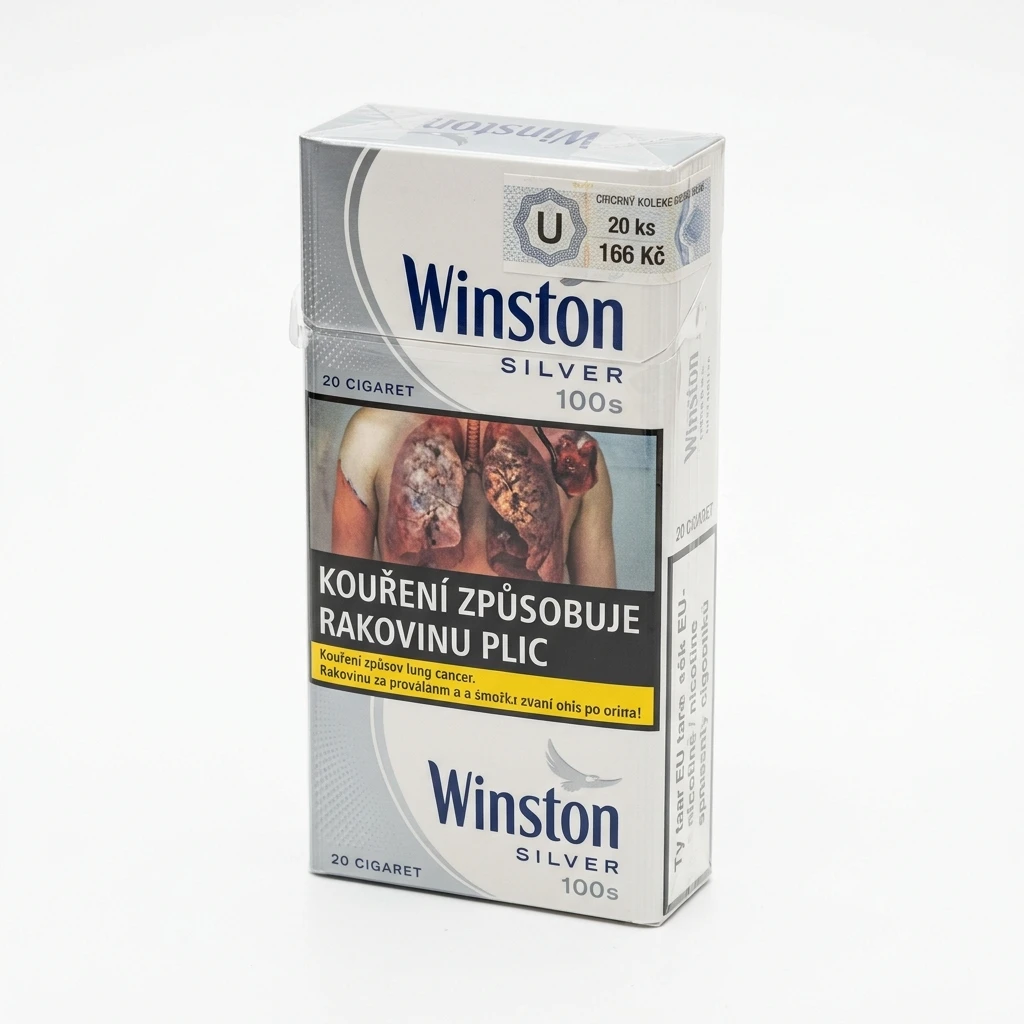 Winston Silver 100 bal. 10 krab. 20 ks kolek U 166 Kč VO cena
