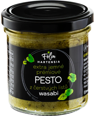 Folia Hartensia Jemné pesto s wasabi