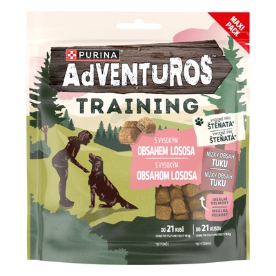 Adventuros Tréninkové pamlsky pro psy losos