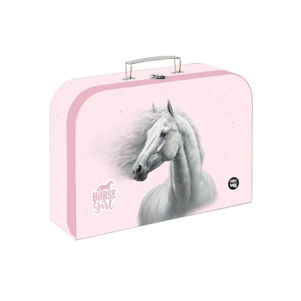 Oxybag Kufřík lamino 34 cm kůň romantic