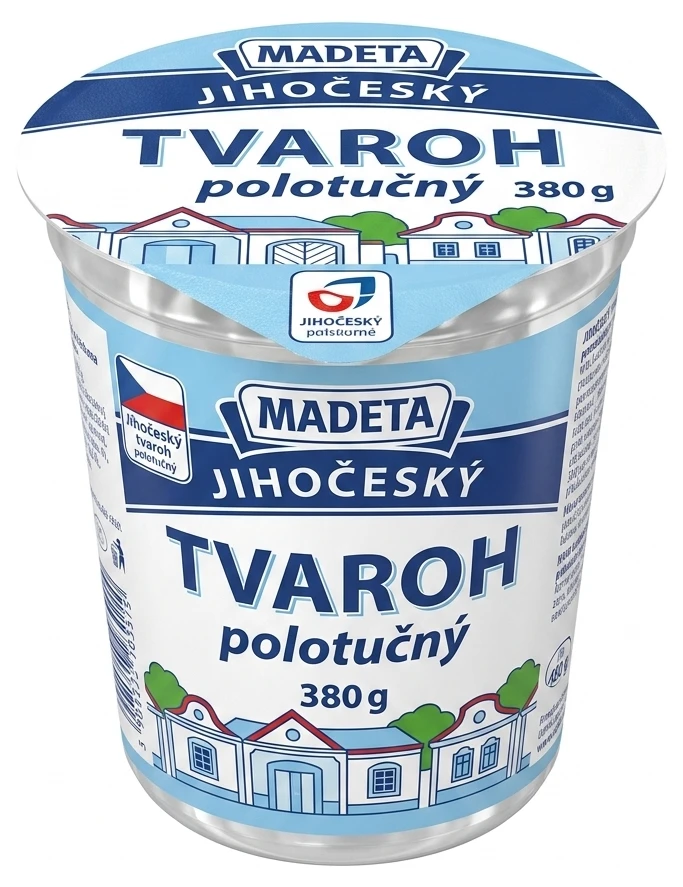 Jihočeský tvaroh polotučný
