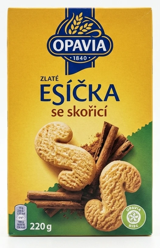 OPAVIA Zlaté Esíčka se skořicí