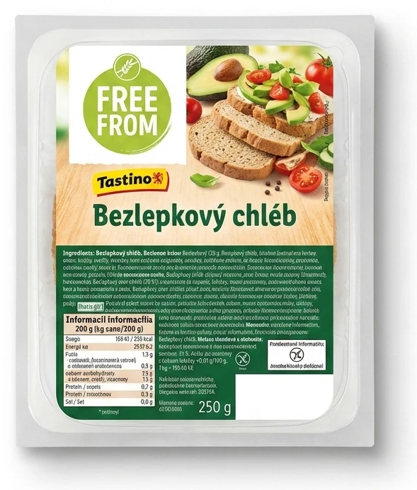 Tastino Bezlepkový chléb