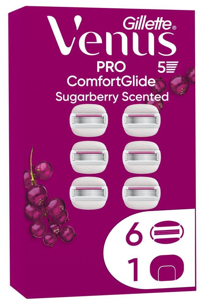 Gillette Venus Pro ComfortGlide Sugarberry náhradní holicí hlavice