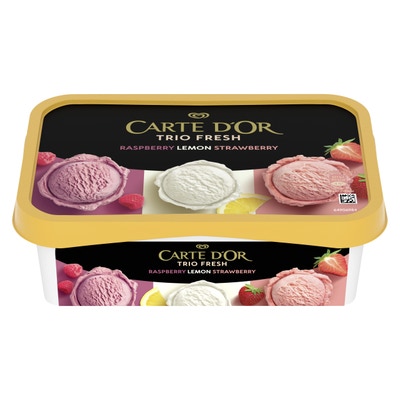 Carte D'Or Trio Rasp-Lemon-Straw