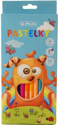 Herlitz Pastelky Příšerka, 24 ks