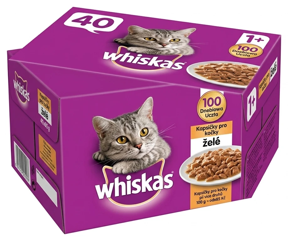 Whiskas Kapsičky pro kočky želé
