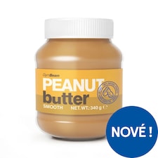 GymBeam Arašídový krém jemný 340g