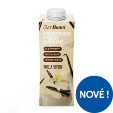 GymBeam Protein milkshake vanilková příchuť 250ml