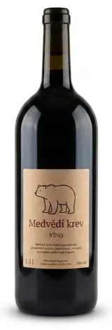 MEDVĚDÍ KREV/MEDVĚD BÍLÝ/ROSÉ Víno