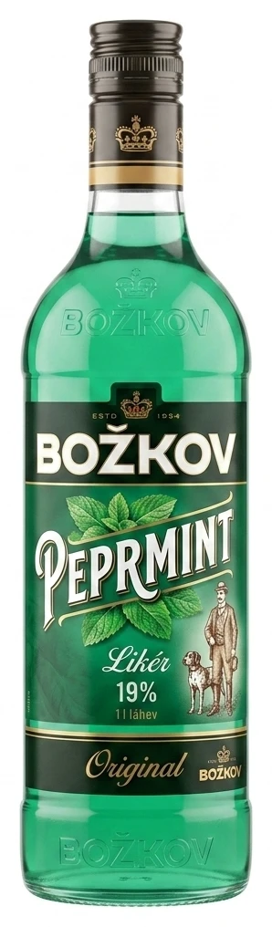 BOŽKOV PEPRMINT/BOŽKOV MODRÁ Likér