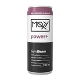 GymBeam Moxy Power+ sycený energetický nápoj s příchutí lesního ovoce 330ml