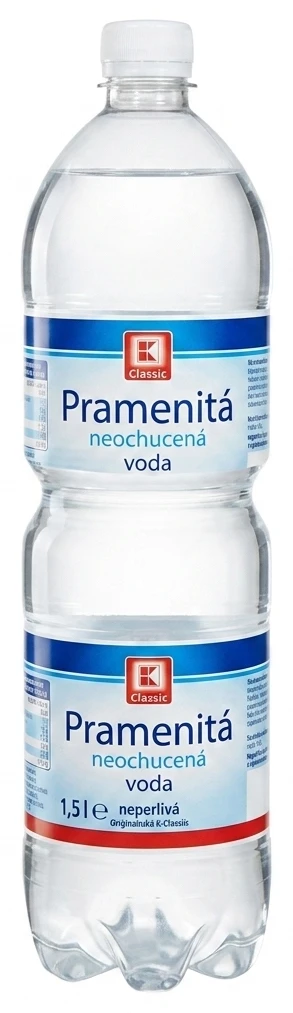 Pramenitá neochucená voda