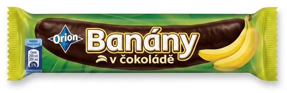Banány v čokoládě Orion