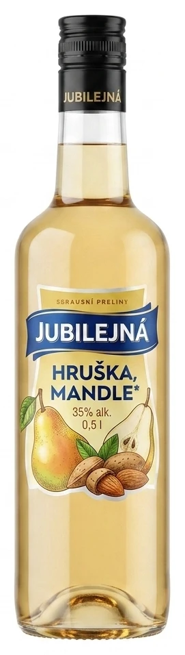 Jubilejná hruška, mandle