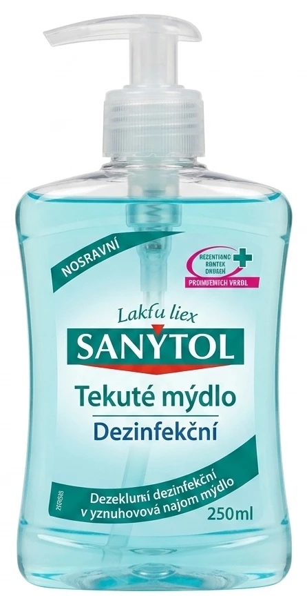 Tekuté mýdlo Sanytol
