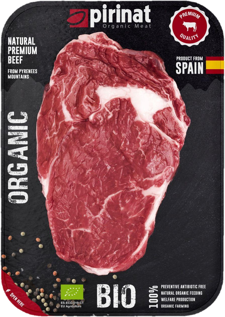Pirinat BIO Hovězí vysoký roštěnec - rib eye steak