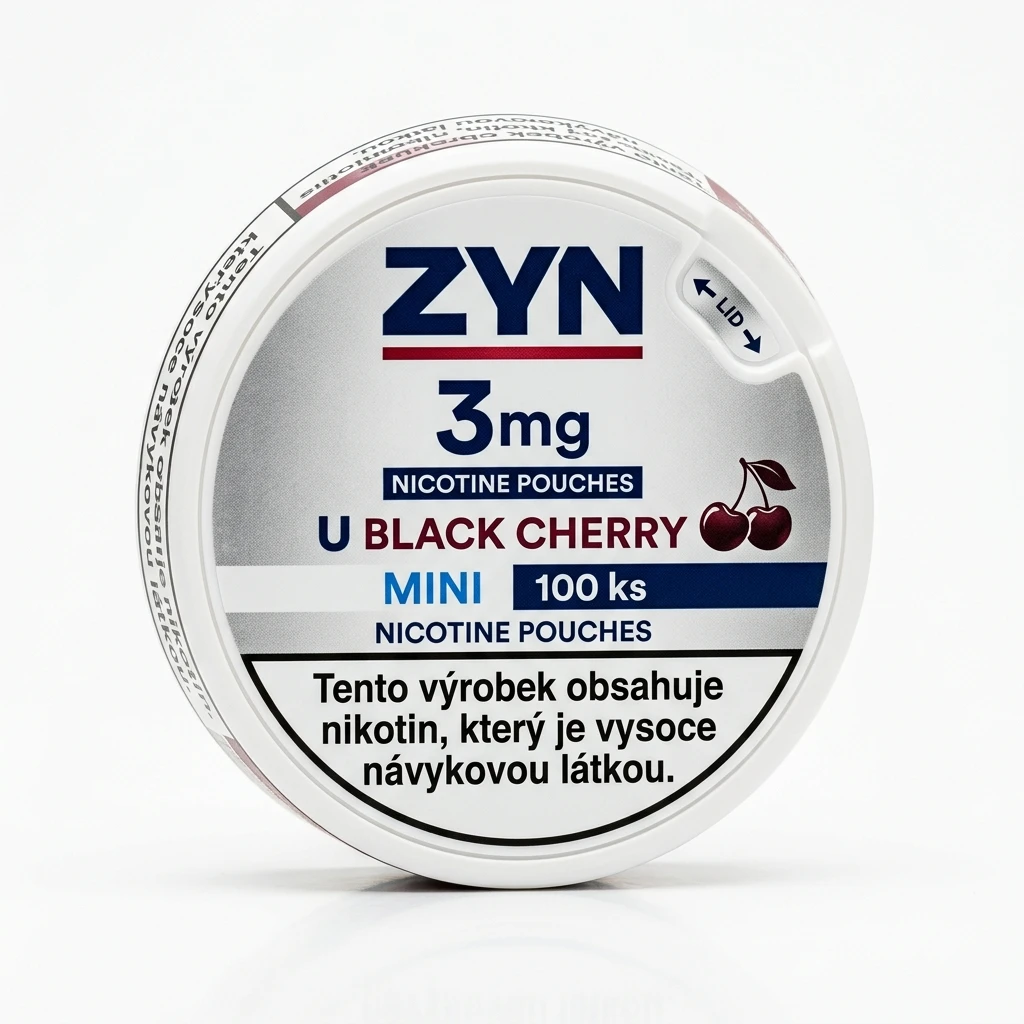 ZYN 3mg U BLACK CHERRY MINI