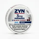 ZYN 3mg U BLACK CHERRY MINI