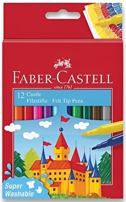 Faber-Castell Dětské kulaté fixy Castle