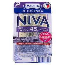 Madeta Jihočeská niva bez laktózy 45 % 100g