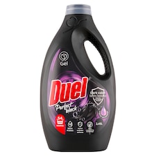 Duel Perfect Black tekutý prací prostředek pro automatické pračky i ruční praní 54 praní 2450ml
