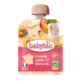 Babybio BIO Kapsička jablko meruňka banán