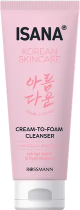ISANA Korean skincare čistící krém-pěna