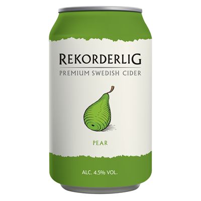 REKORDERLIG Cider hruška 24 x 330 ml plech