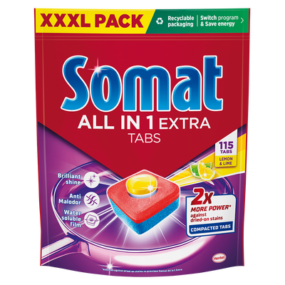 Somat All in One Extra Lemon tablety do myčky