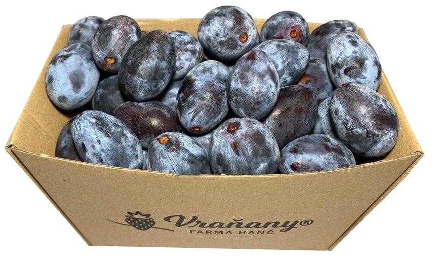 České švestky - Farma Vraňany, balení