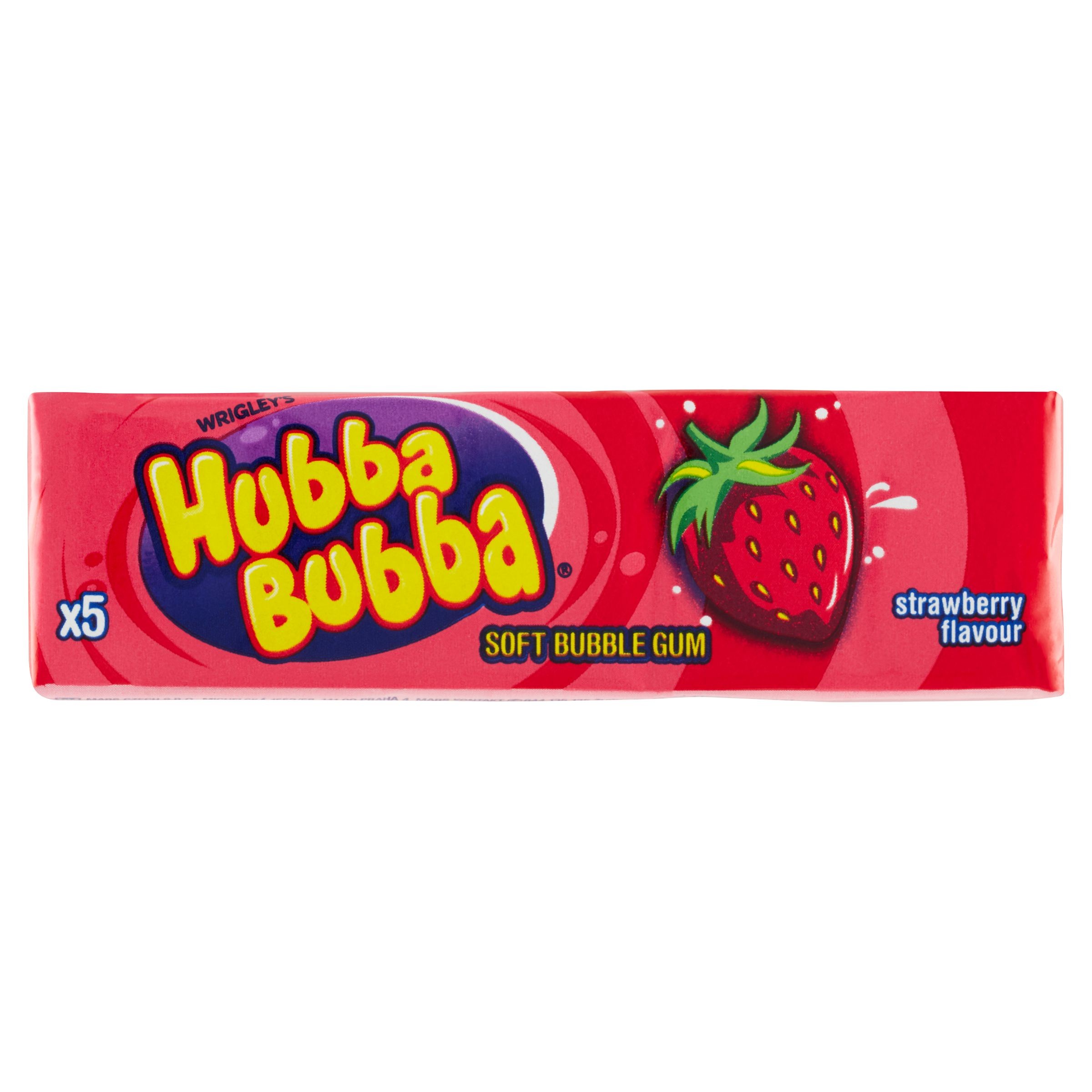 Wrigley's Hubba Bubba Strawberry 5 ks 35 g